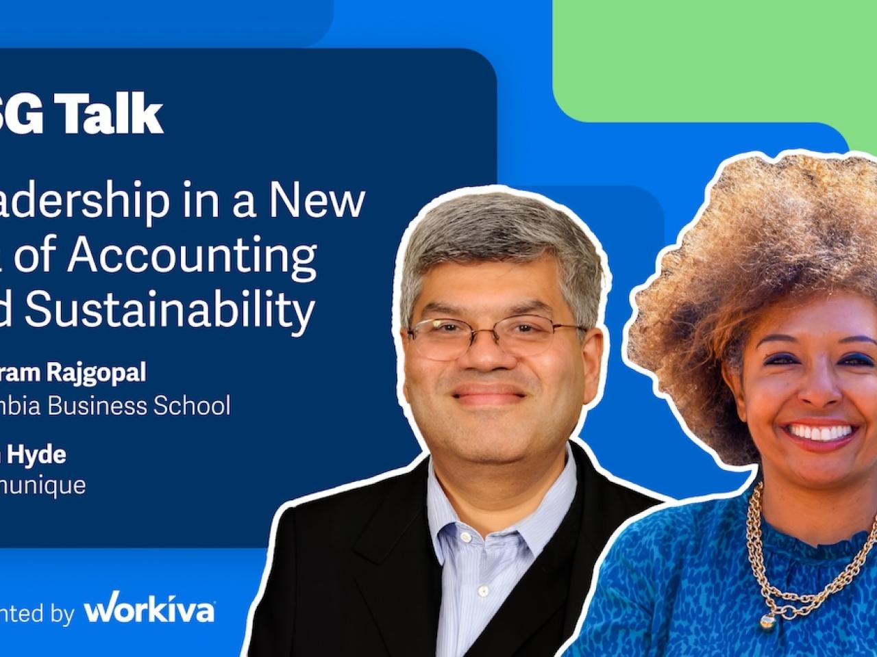 ESG Talk: Leadership in a new era of accounting and sustainability.